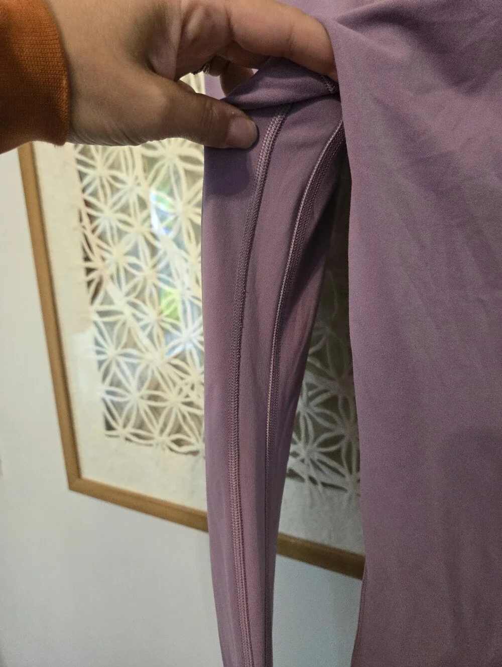 Lululemon Align High Rise Legging Size 6 Lavender - Picture 7 of 8